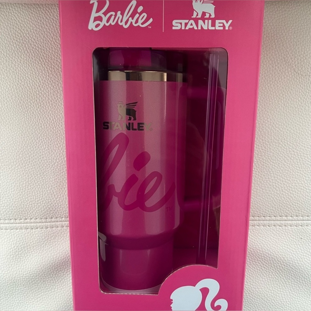 Limited Edition Barbie Icon Stanley Cup 40oz Quencher Tumbler Pink H2.0 NEW Mug